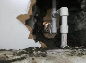 六合厨房下水管道漏水检测